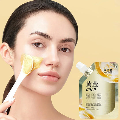 Luxury Retinol Gold Facial Mask Tear Off Mud Film Hydrating & Skin Boosting ( 100g )