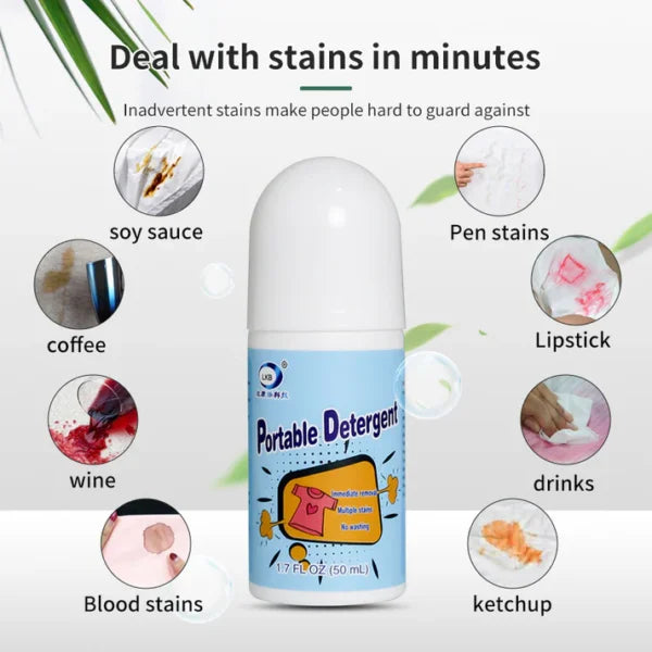 Stain Remover Portable Detergent - 1 Piece